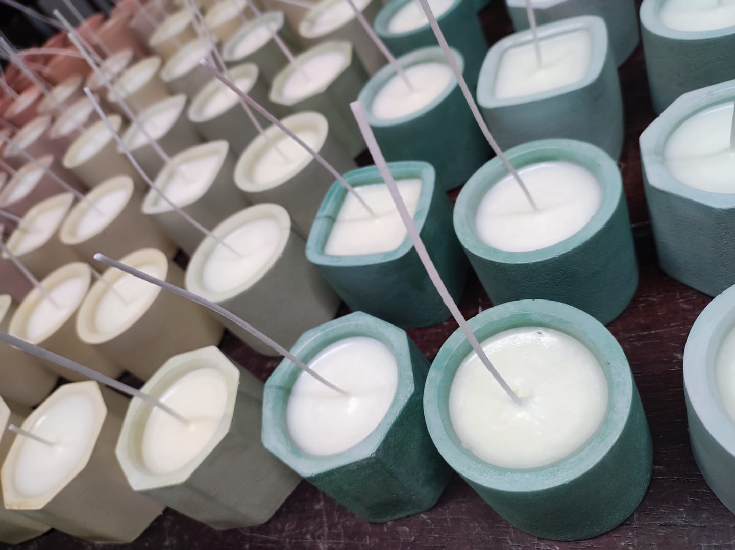 Customer photo review of Cera de soja 1 kg bajo punto de fusión 52 grados bpf escamas cera de soya