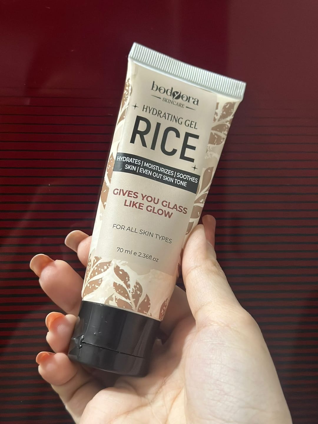 Customer photo review of Rice Hydrating Gel