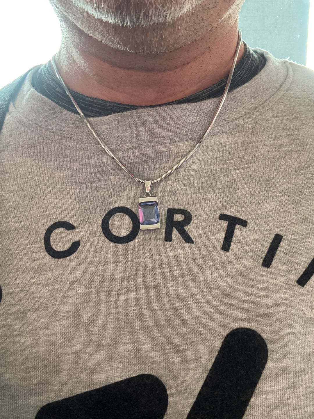 Customer photo review of Chip - Tanzanite