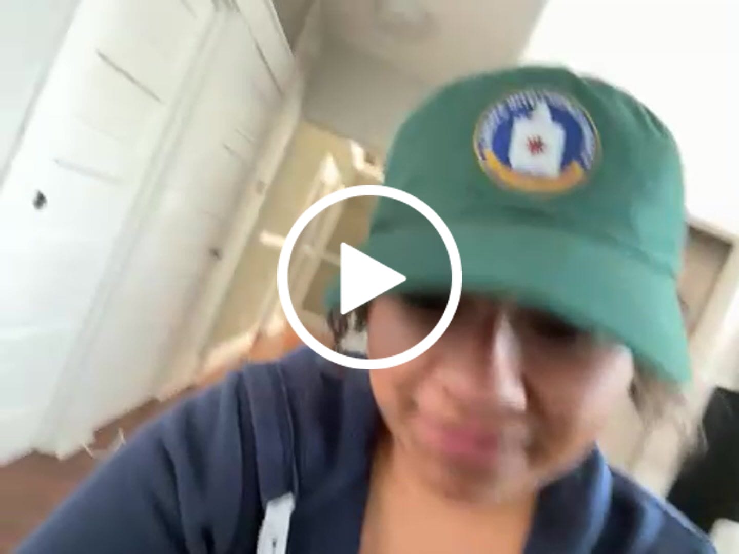 Customer video review of Candace Intelligence Agency Hat