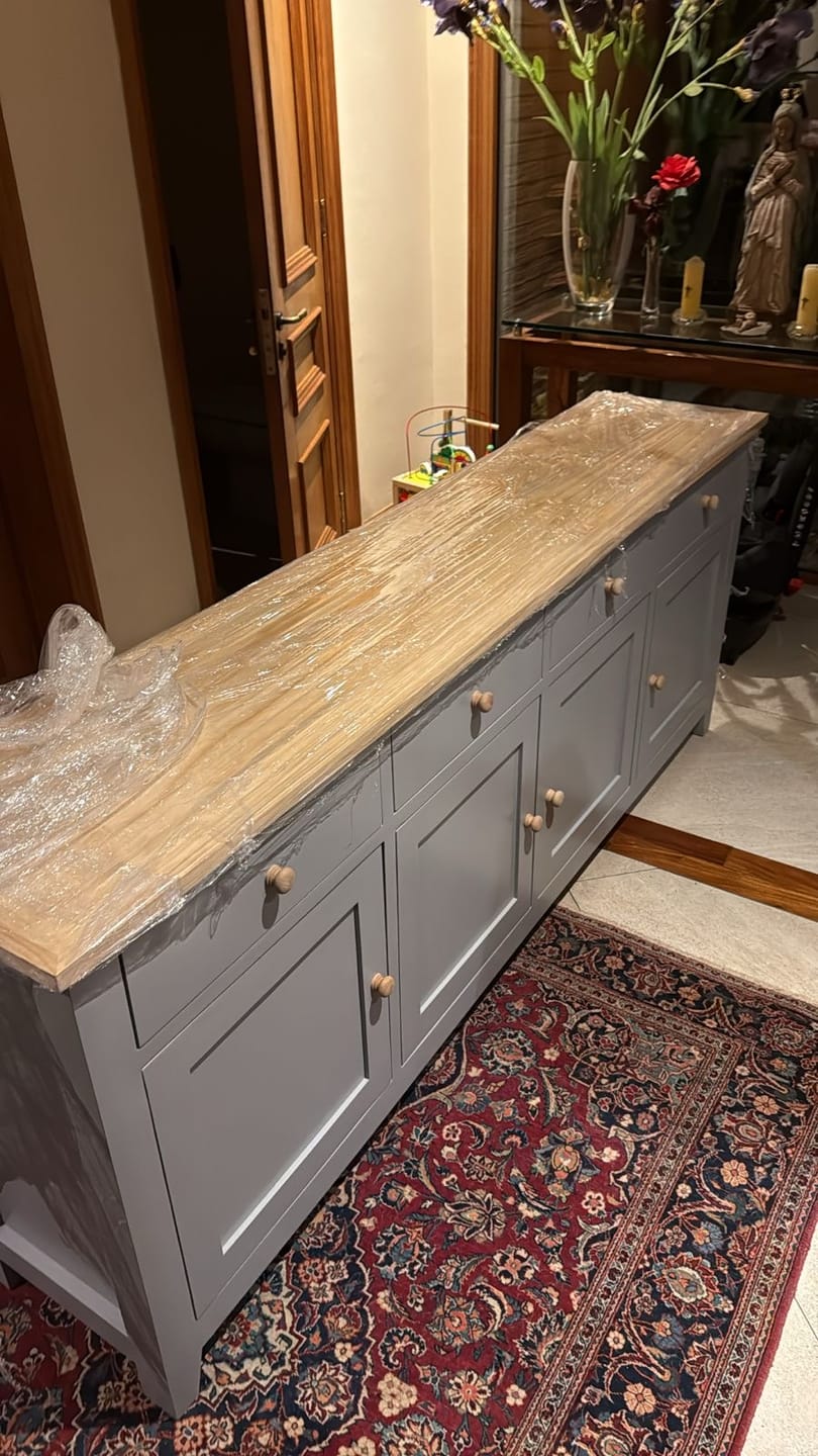 Customer photo review of Buffet de madera XL