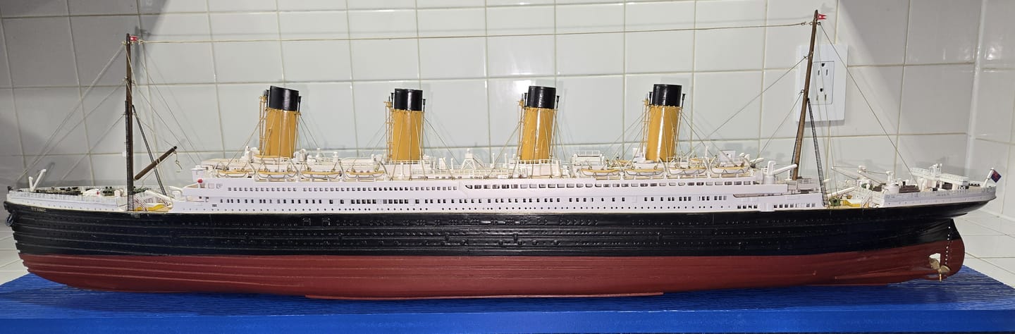 Customer photo review of Maqueta Barco Titanic