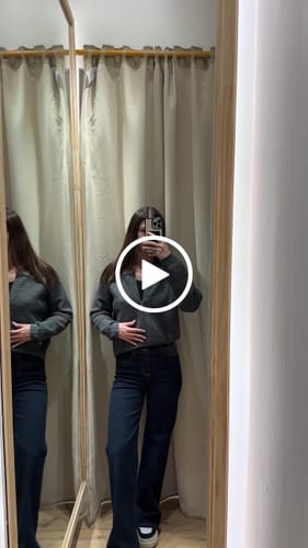 Customer video review of Cardigan Zipper Grey Melange