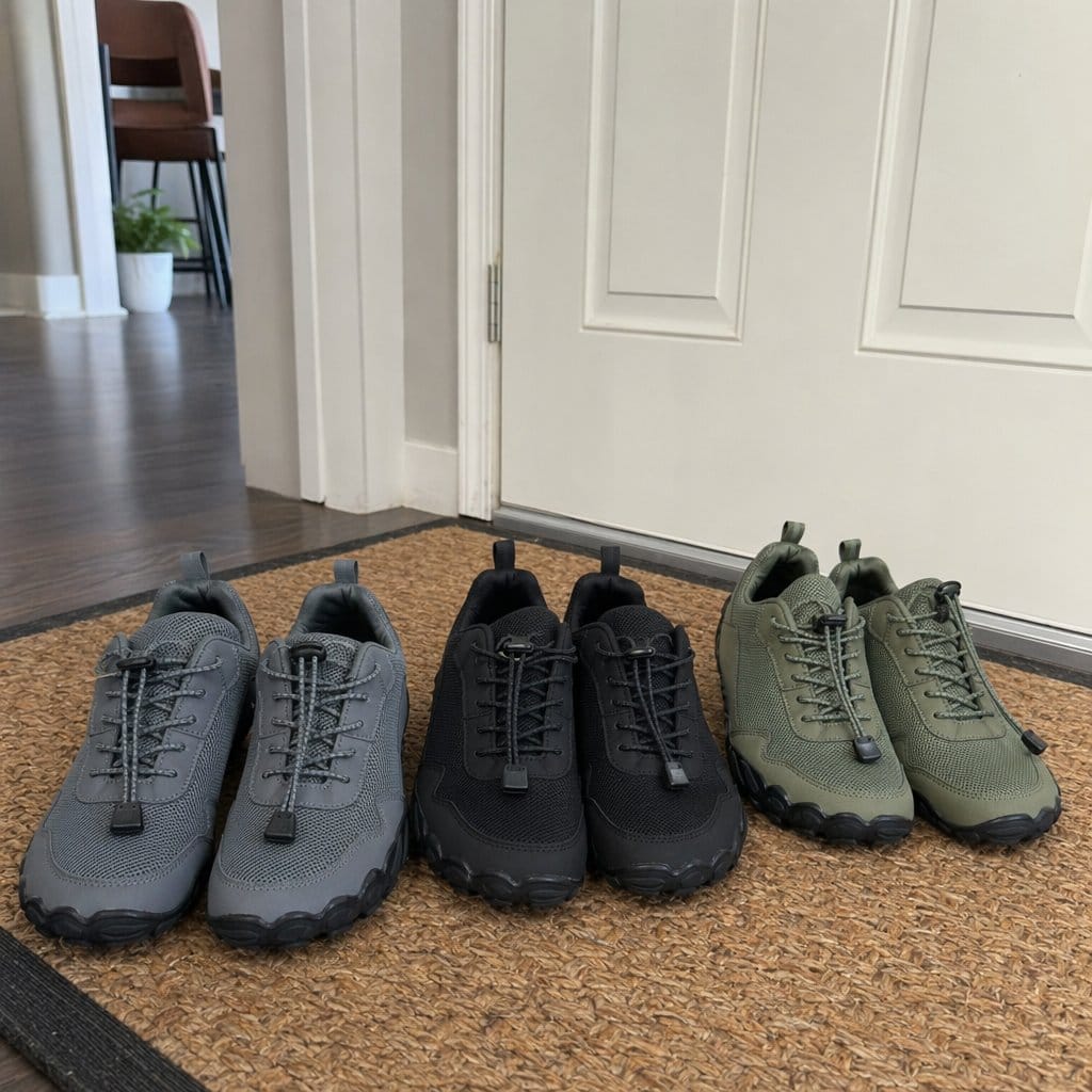 Customer photo review of Hike Summit - Non-Slip Spring Barefoot Shoes (Unisex)