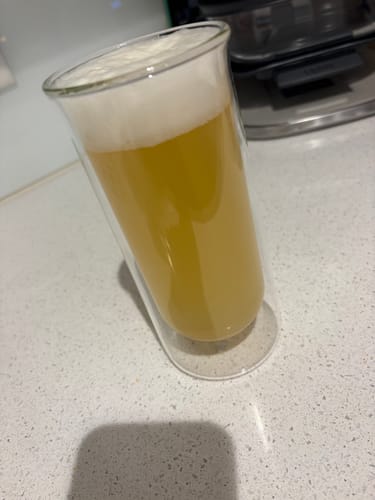 Customer photo review of FLUR Iced Coffee Glasses