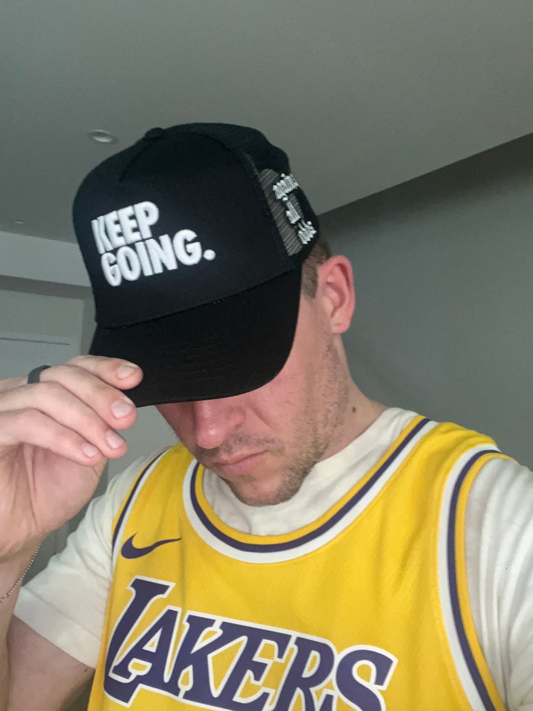 Customer photo review of KEEP GOING BLACK