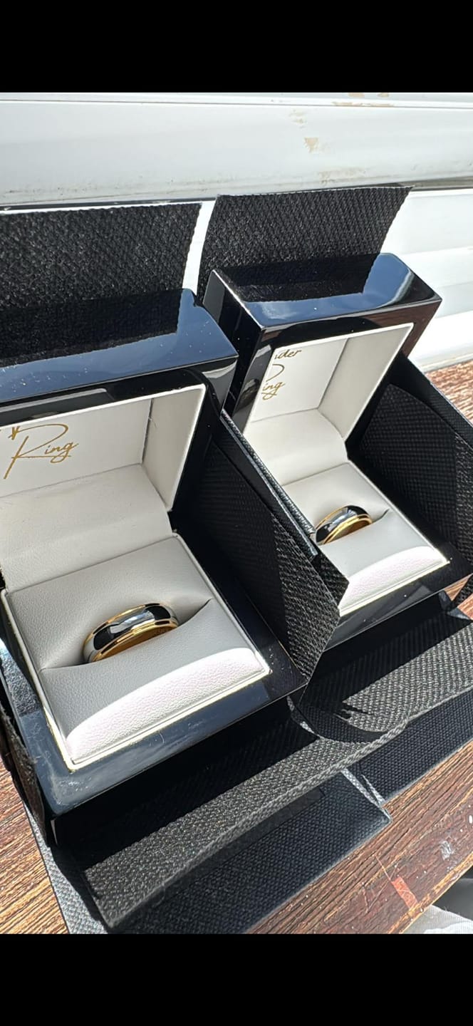 Customer photo review of The Vulcan Mirror Wonder Ring Set