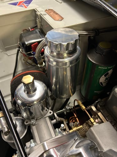 Customer photo review of Aluminium Expansion Tank Round