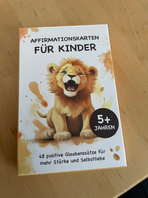 Customer photo review of Edubini Affirmationskarten für Kinder