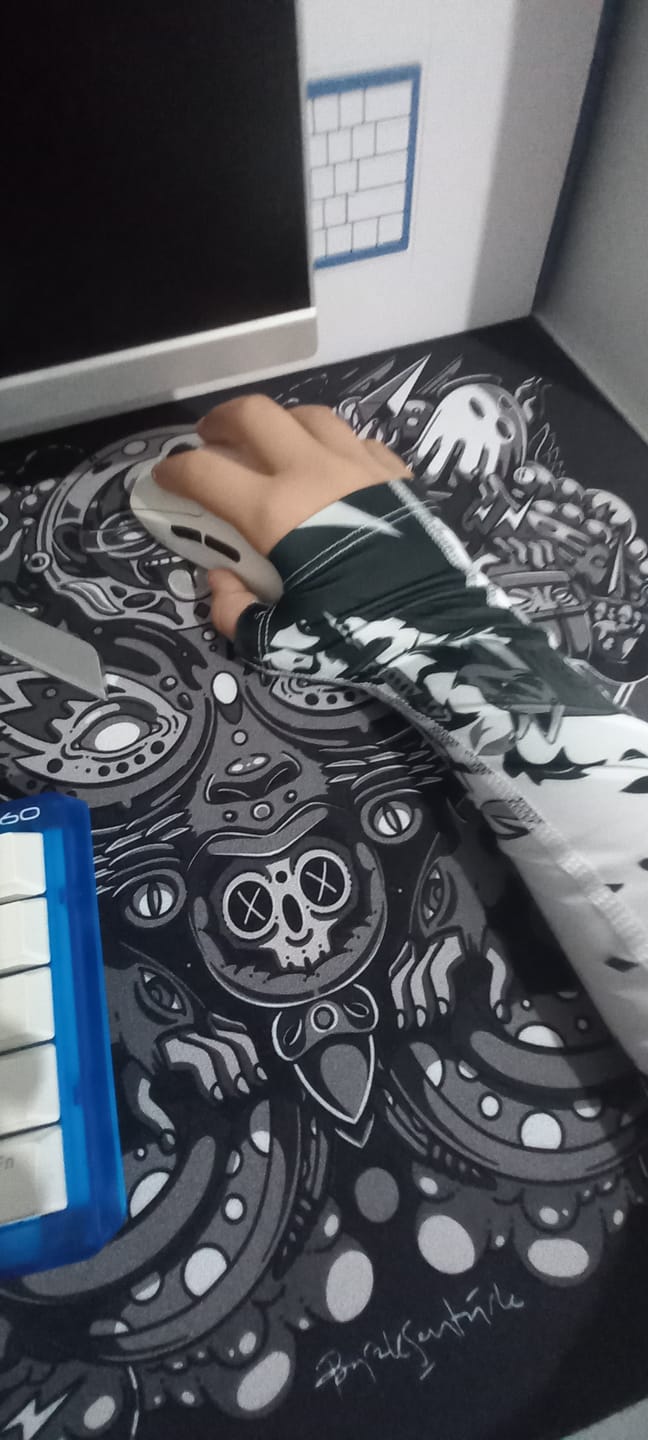 Customer photo review of Wraith Esports Arm Sleeve