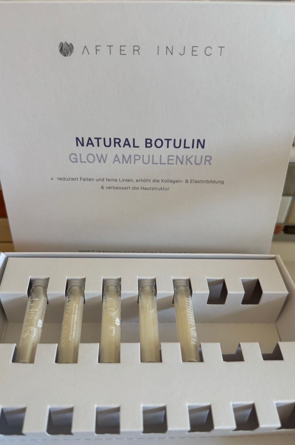 Customer photo review of Natural Botulin Glow Ampullenkur