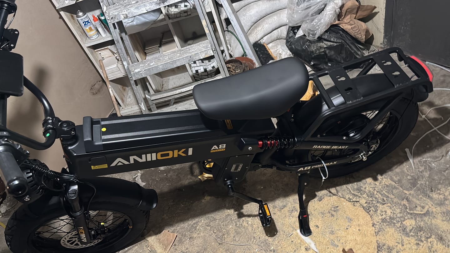 Customer photo review of ANIIOKI A8 Pro Max eBike(2026)
