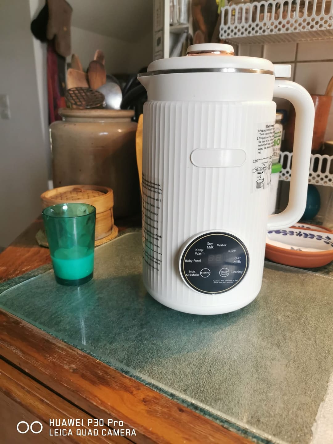 Customer photo review of Machine à Lait Végétaux + Filtre en Inox