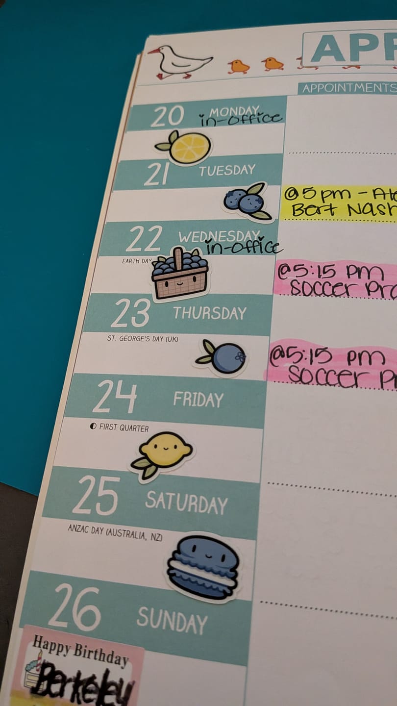 Customer photo review of Sticker Subscription