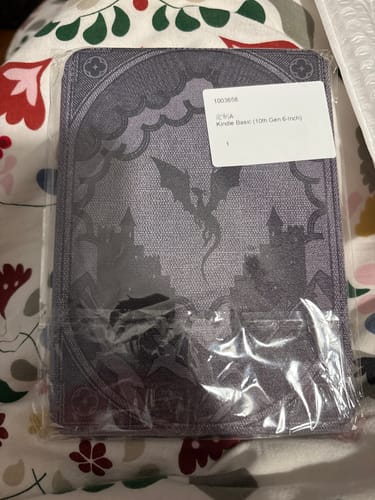 Customer photo review of Premium Kindle Cases