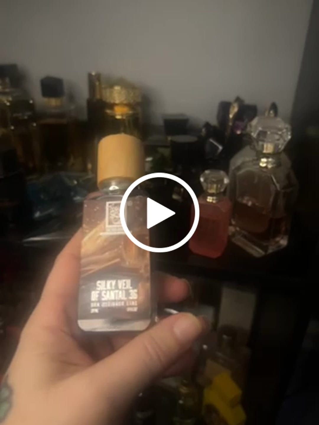 Customer video review of Silky Veil Of Santal 36