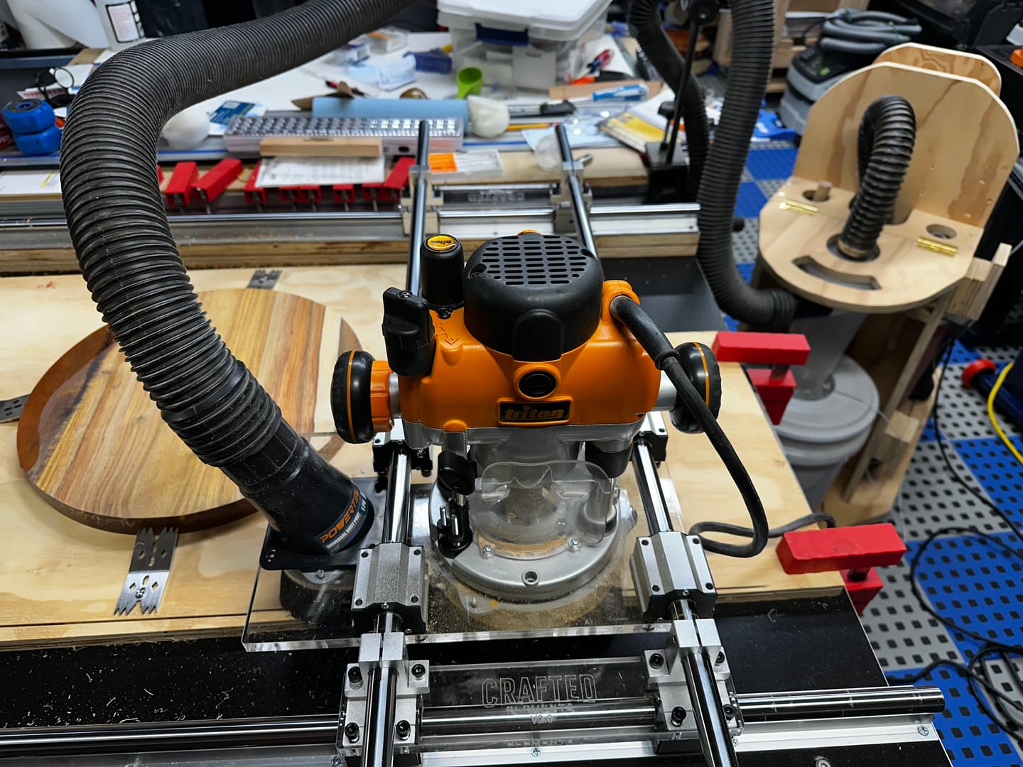 Customer photo review of Router Sled - Wood Slab Flattening Mill