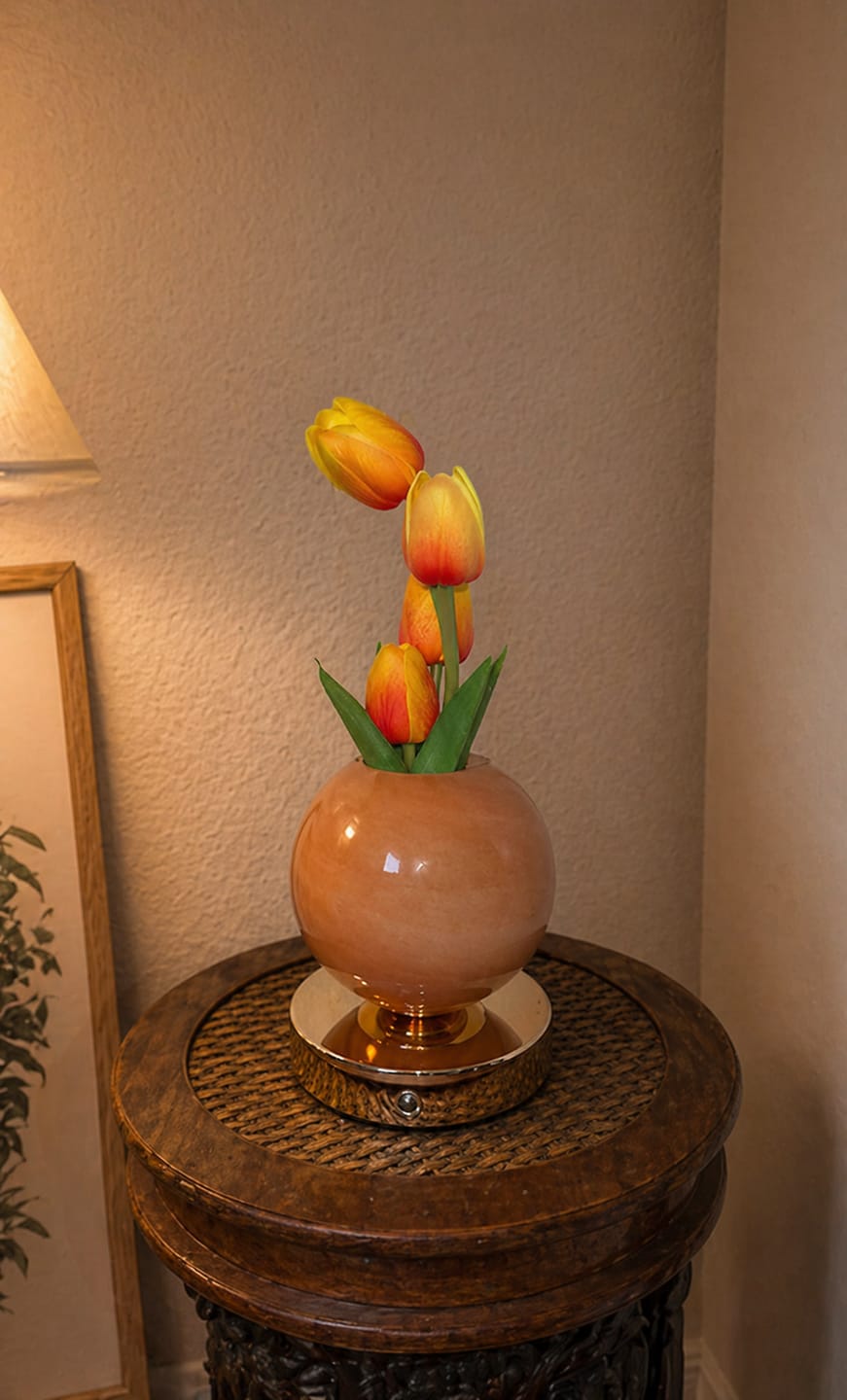 Customer photo review of Lampara LED de Tulipanes