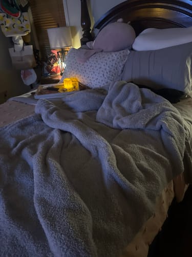 Customer photo review of Cloud Cooling Pillow Case