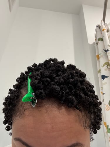 Customer photo review of Feli’s Foam Curl & Style Mousse