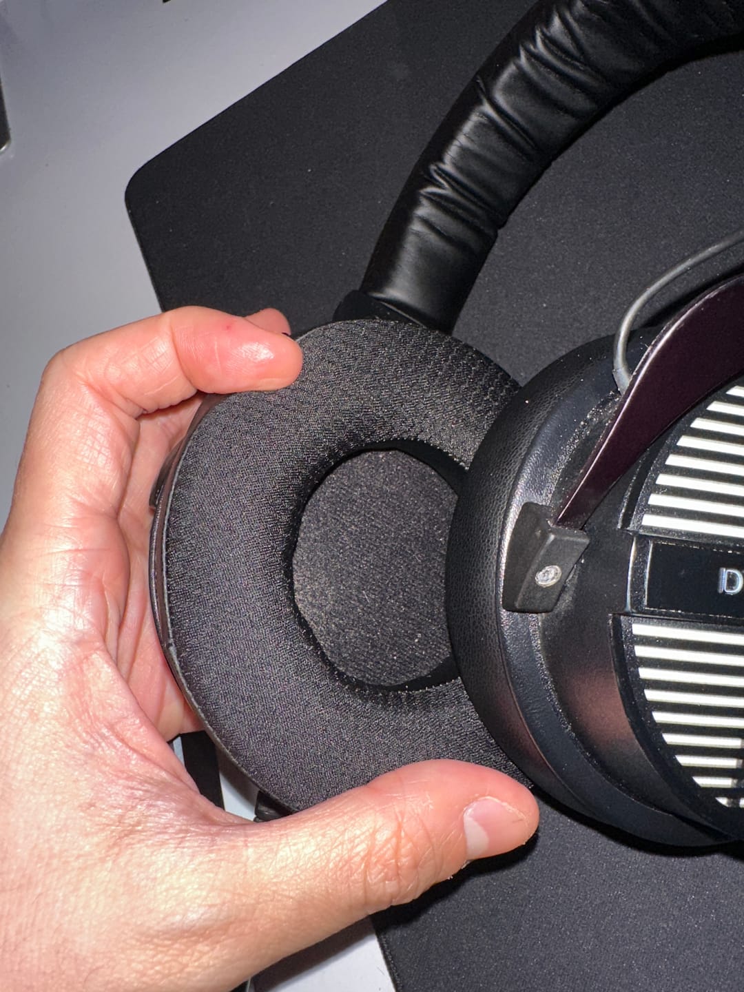 Customer photo review of Wicked Cushions FreeZe Soğutma Jelli Kulaklık Pedleri - Beyerdynamic Kulaklıkları