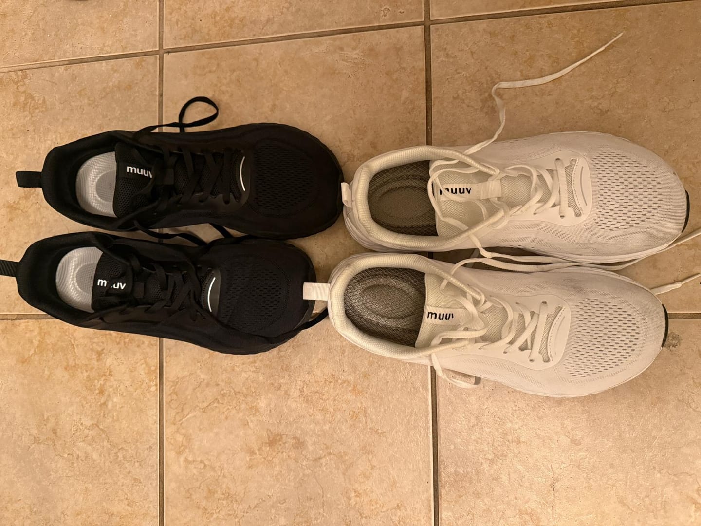 Customer photo review of Flow - Wide Toe Box Pickleball Shoes (Unisex)