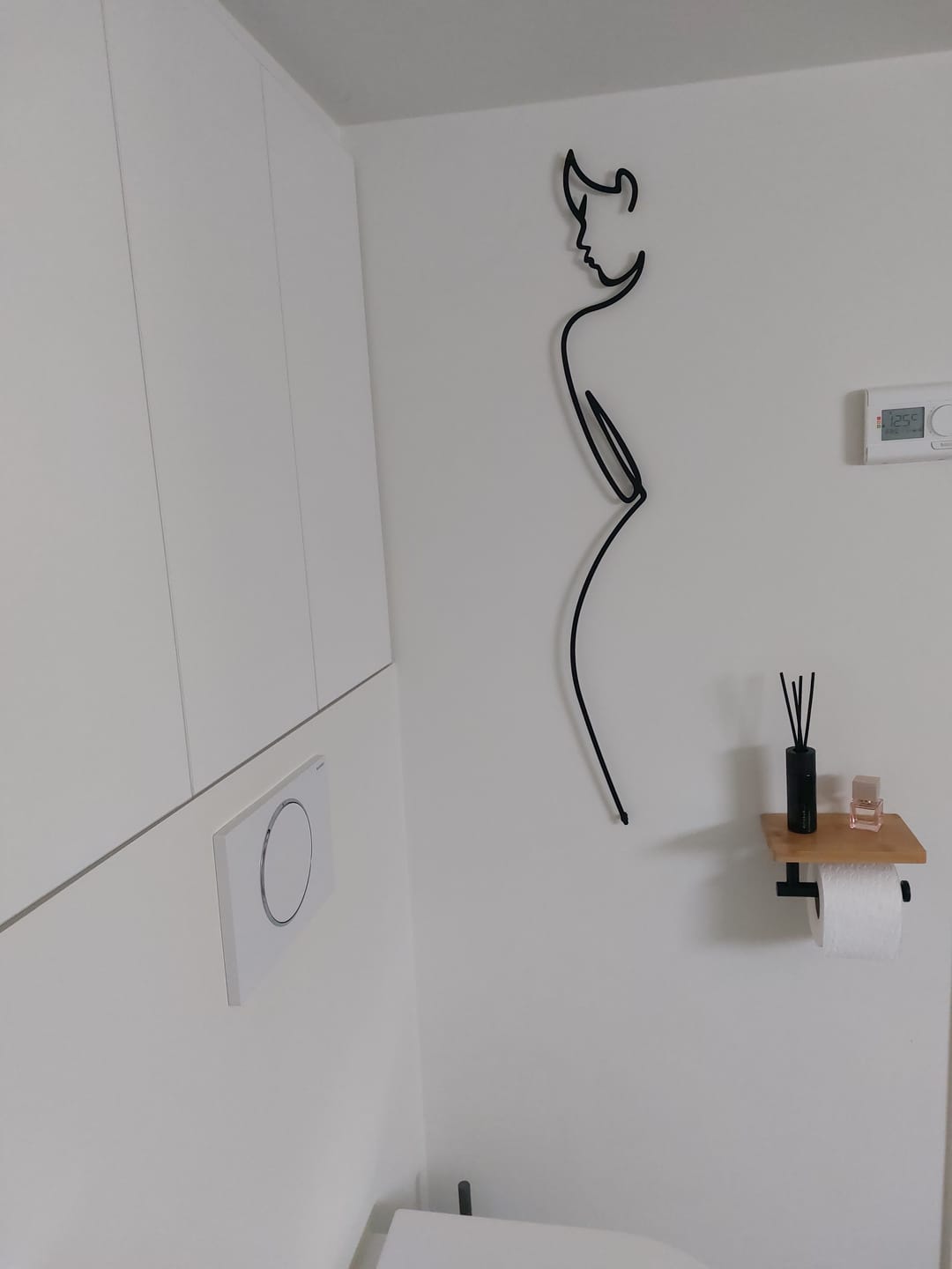 Customer photo review of Décoration Murale en Métal - Élégance minimaliste
