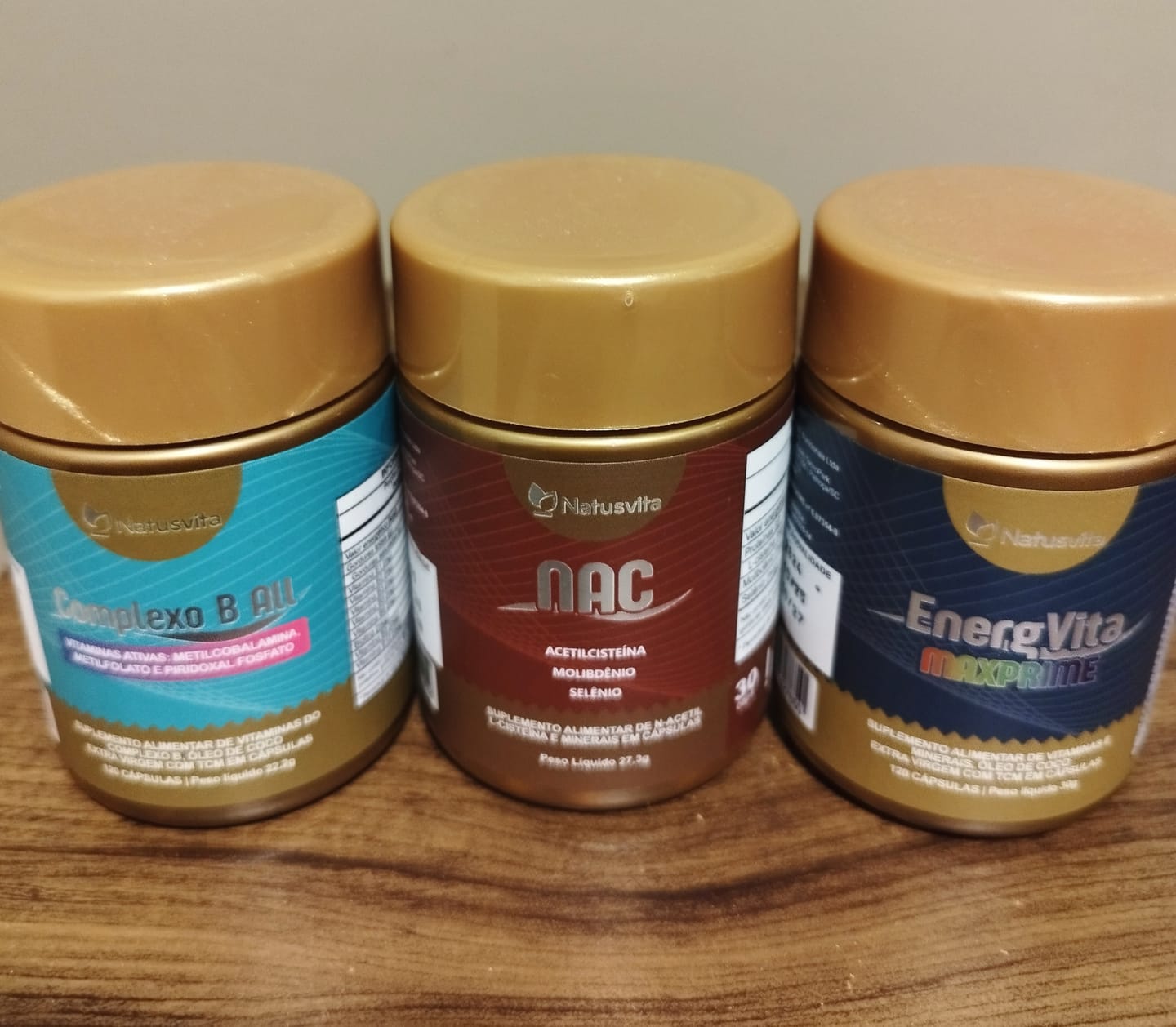 Customer photo review of EnergVita MaxPrime 120 cápsulas (Multivitaminico com Vitaminas Ativas e Minerais Quelatos com TCM em Cápsulas Softgel)