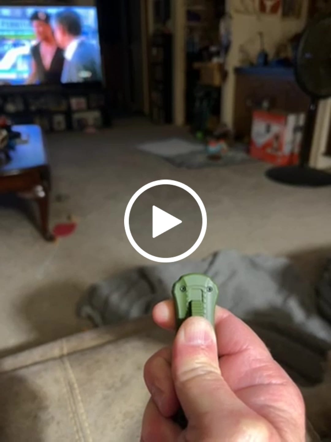 Customer video review of VT Black Rocket Mini OTF Knife