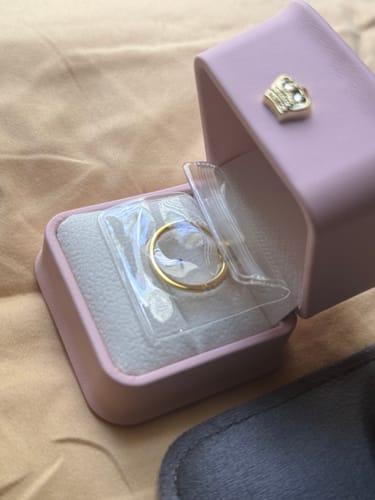 Customer photo review of Princess Heart Bow Ring | Limited Edition