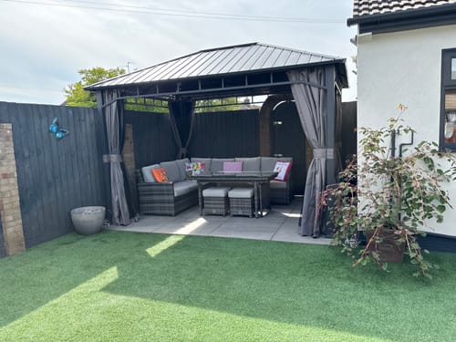 Customer photo review of Kandala - Grey Porcelain Paving Tiles - 900 x 600 x 20mm