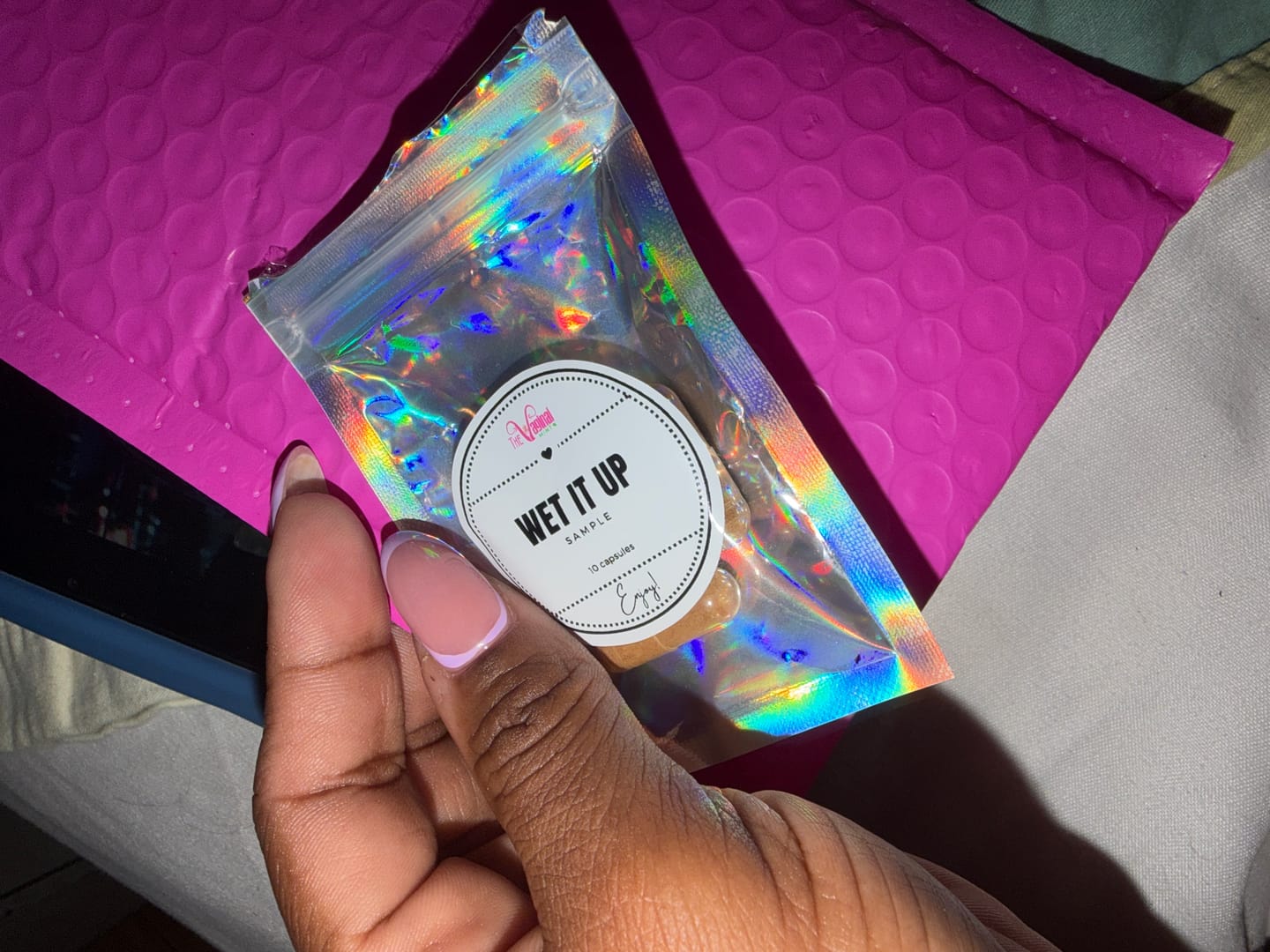 Customer photo review of WET IT UP to Increase Vaginal Moisture