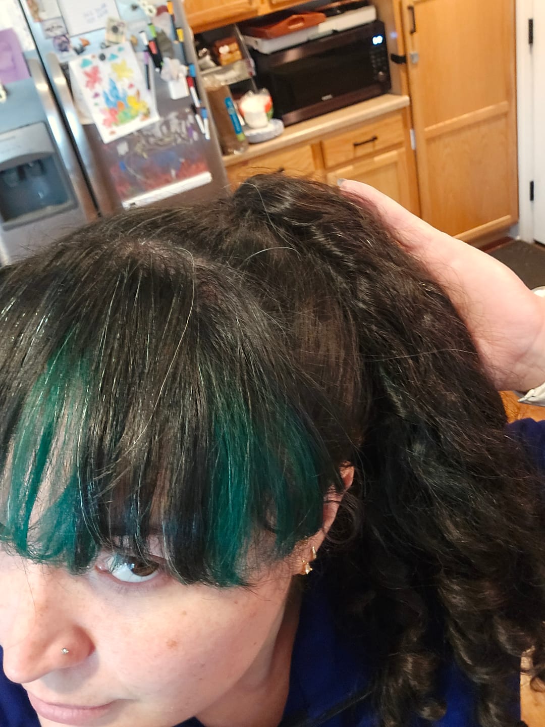 Customer photo review of Rosemary & Biotin Conditioner Bar for Weak + Thinning Ends