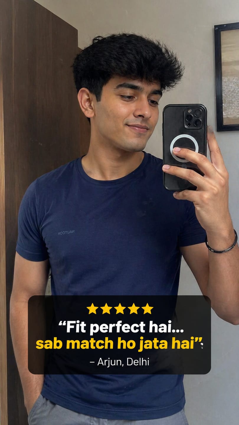Customer photo review of MOVE REGULAR NAVY