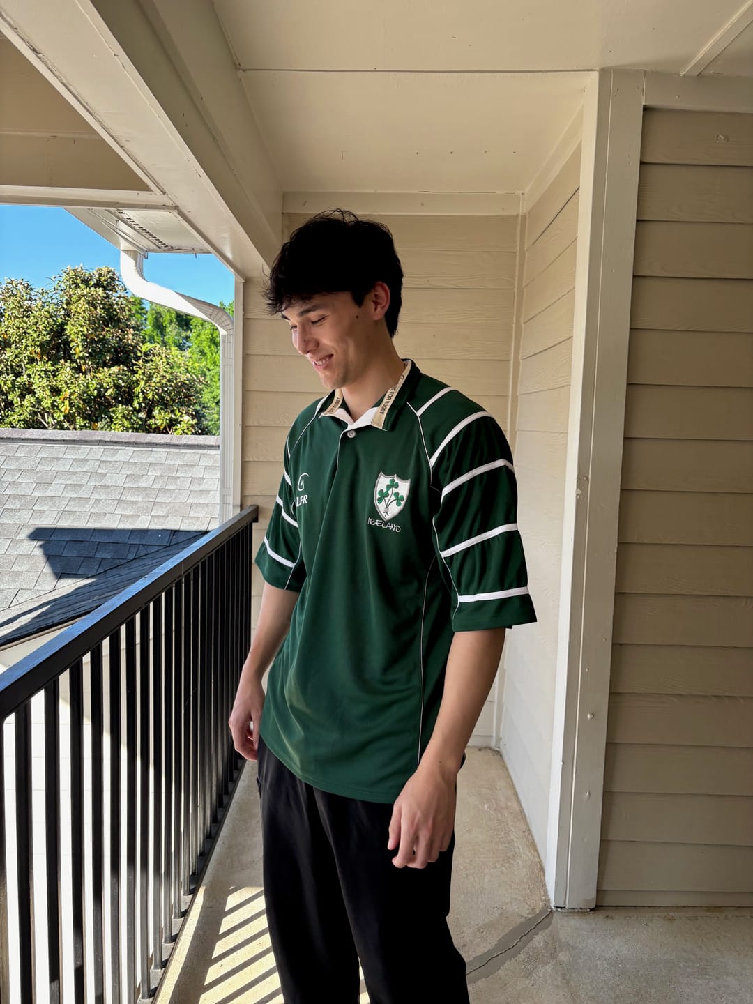 Customer photo review of Ireland Breathable Rugby Jersey