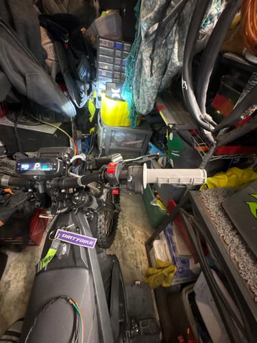 Customer photo review of 1/4 Turn Electronic Magura Throttle | DirtyBike | Rawrr Mantis X | Mantis Mini