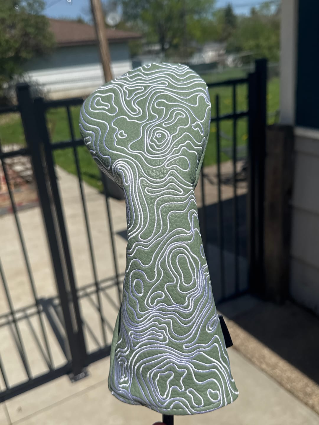 Customer photo review of Topographic Edition - Fairway Green / Embroidered Pure White