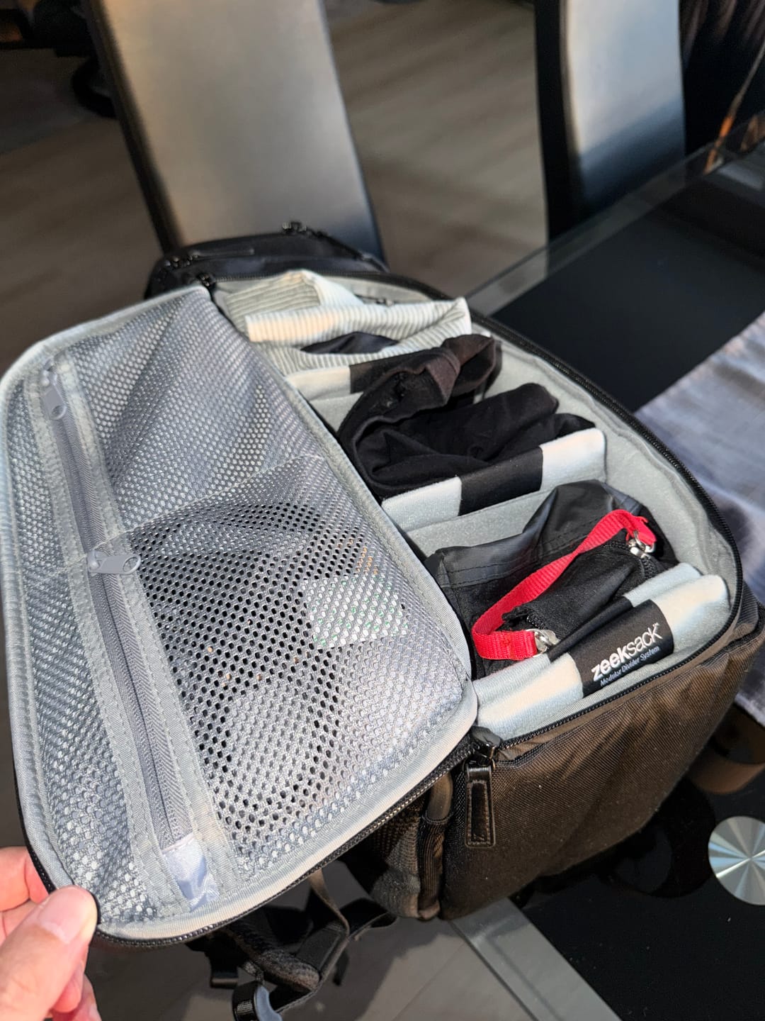 Customer photo review of The Organizer 20L
