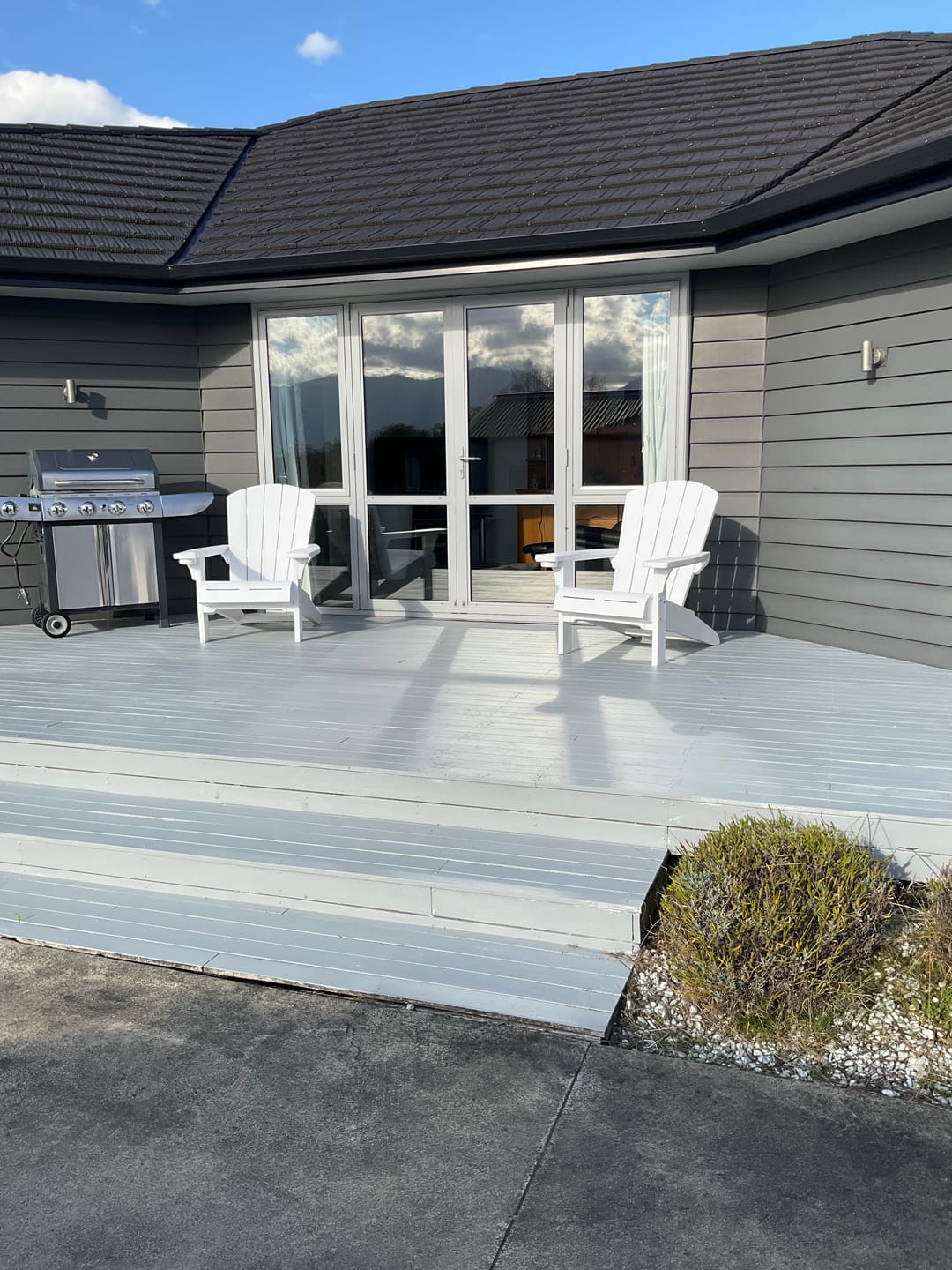 Customer photo review of Alpine Adirondack Chair