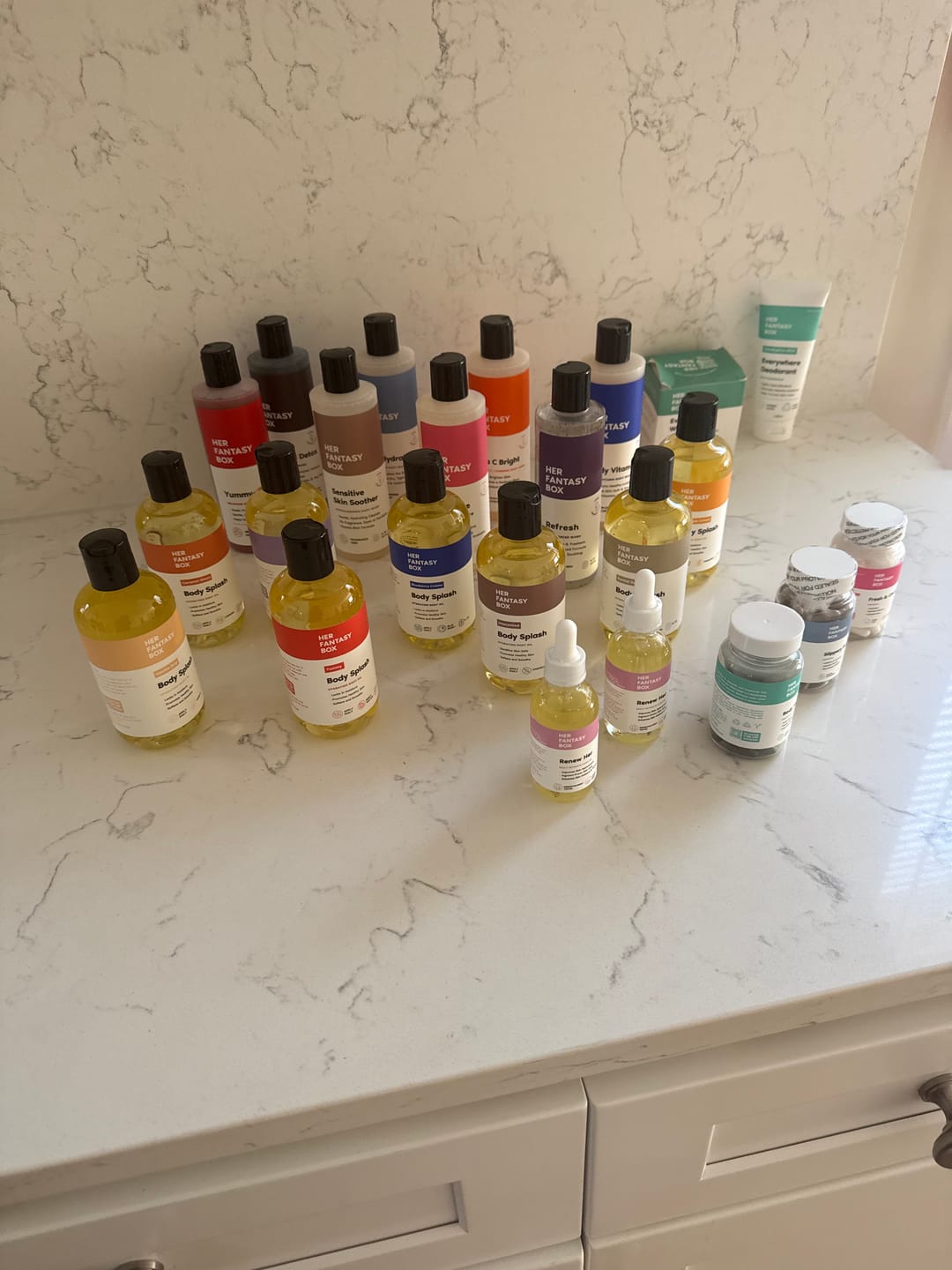 Customer photo review of The Everything Body Care Bundle