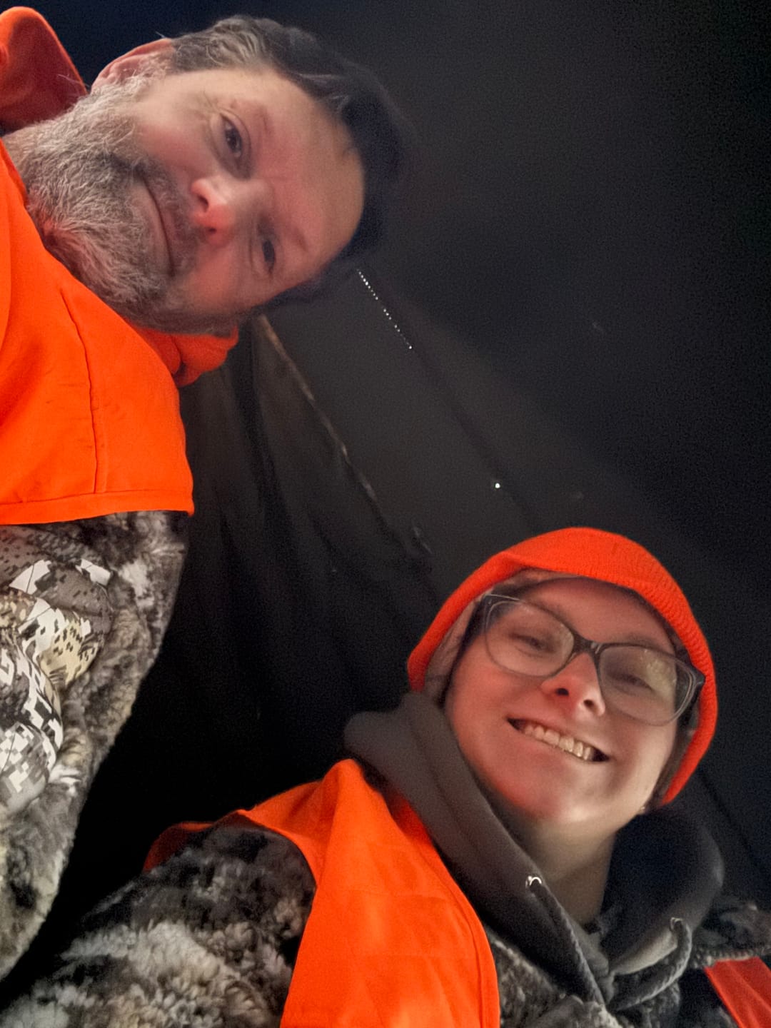 Customer photo review of Tidewe Vis360 See-Through Ground Blind for Deer/ Turkey Hunting (3-4 Person)