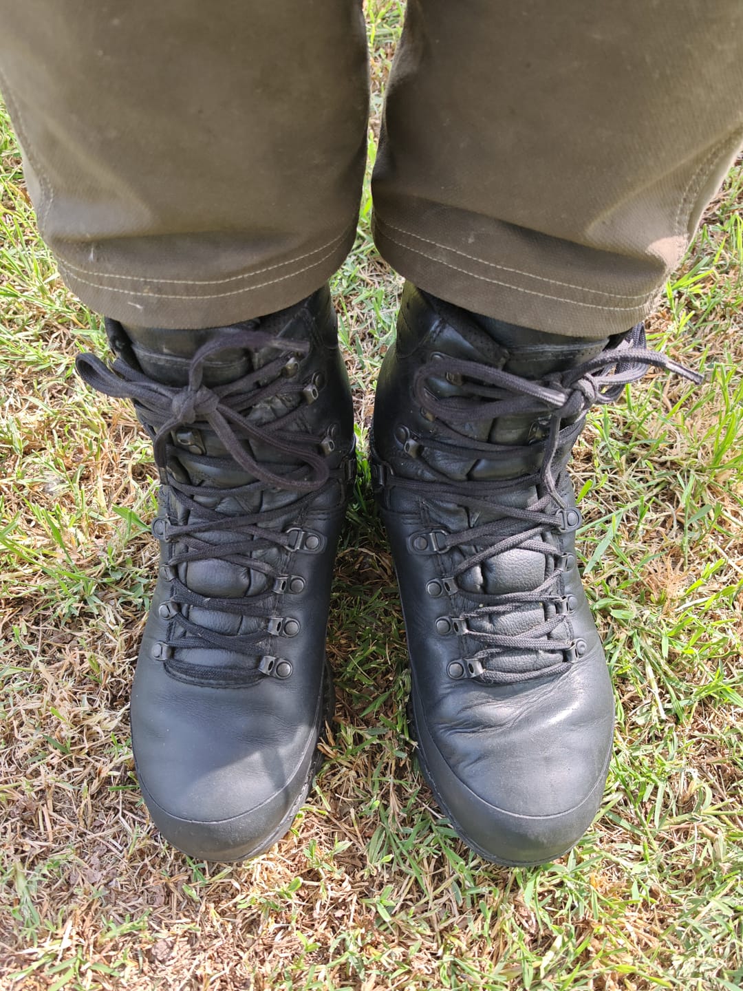 Customer photo review of MEINDEL & HAIX - Scarpone Esercito Tedesco U132  - Rigenerato - Grado A++