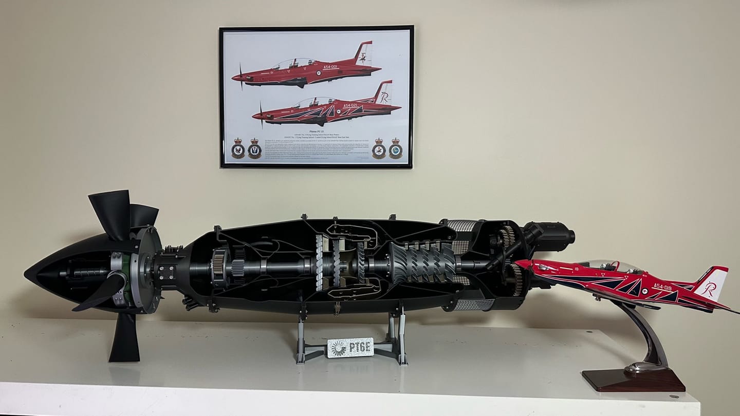 Customer photo review of PT6E Turboprop Engine - E02