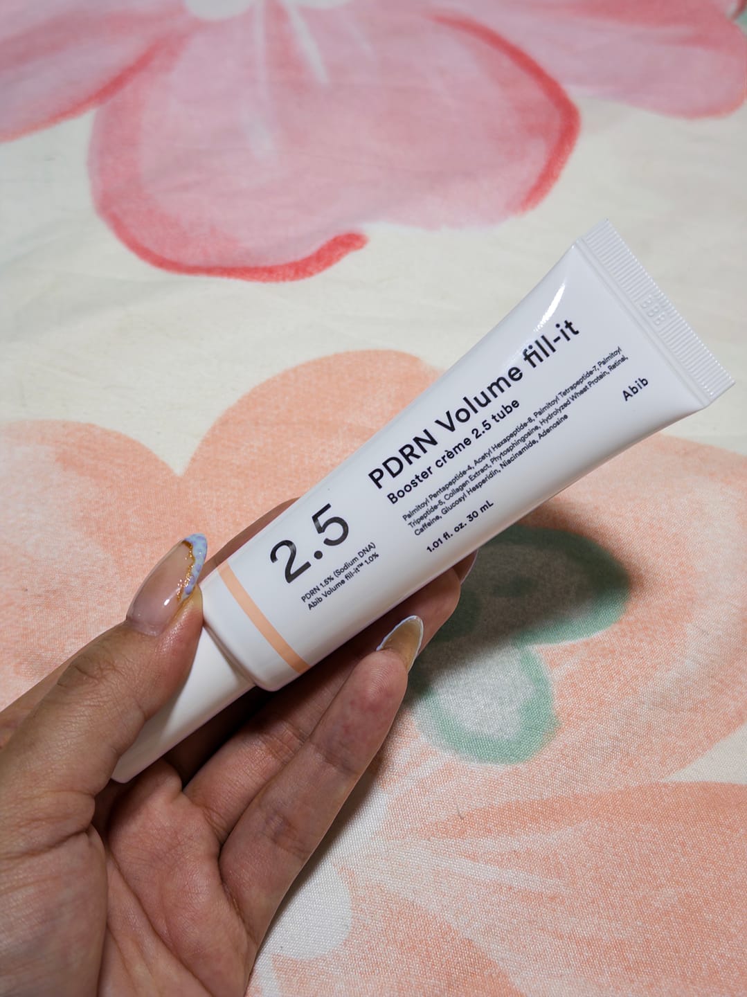 Customer photo review of PDRN Volume fill-it Booster crème 2.5 tube