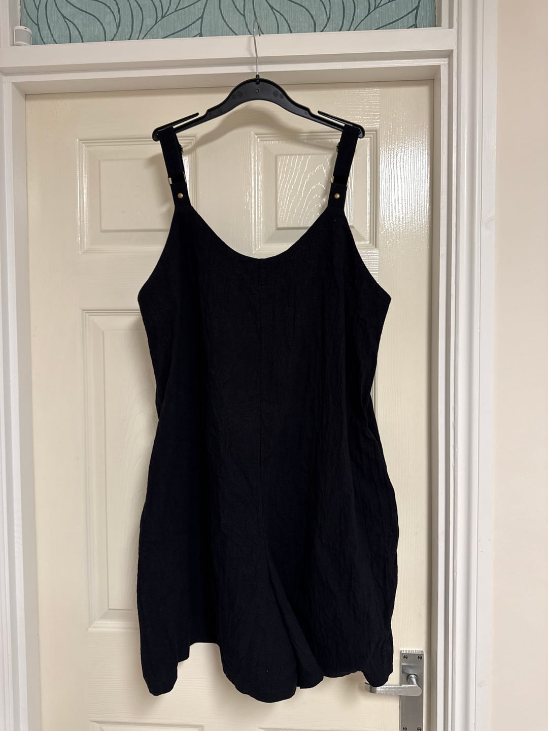 Customer photo review of Linen Feel 100% Cotton Fabric