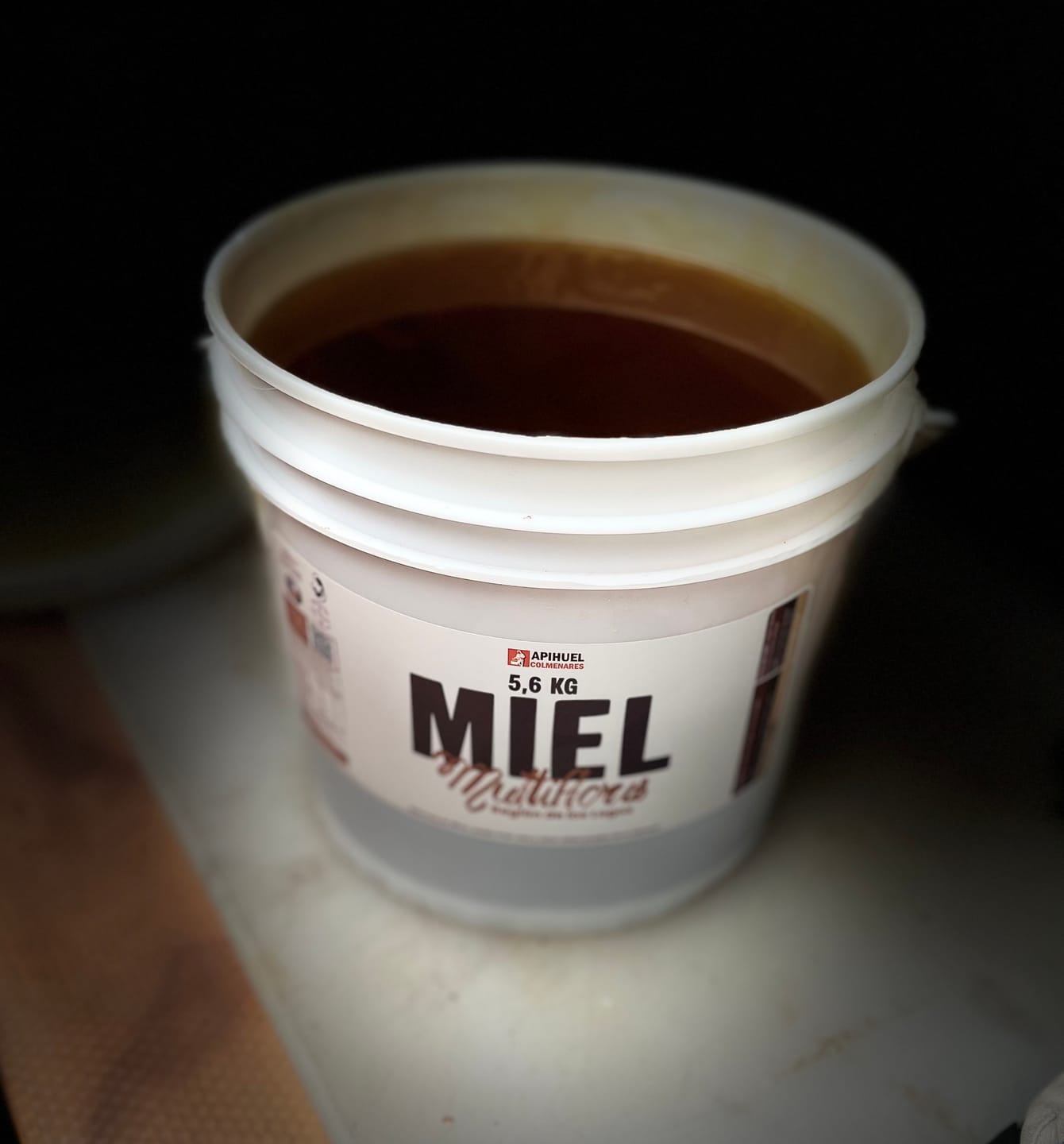 Customer photo review of Balde Miel Multiflora de La Región de Los Lagos 5,6 kilos