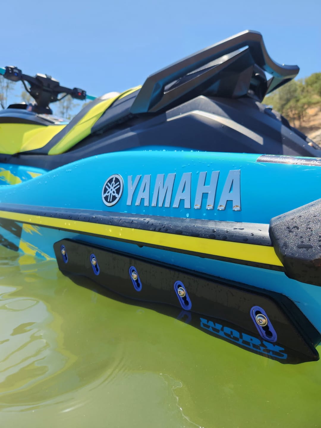 Customer photo review of Yamaha 2017+ GP1800 & 2011+ VXR/VXS Insert Edition Sponsons