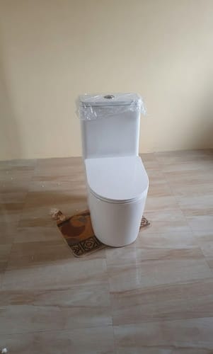 Customer photo review of Esbjerg - One Piece Elongated Elongated Ceramic Bowl with Soft-Close Seat & Concealed Tank