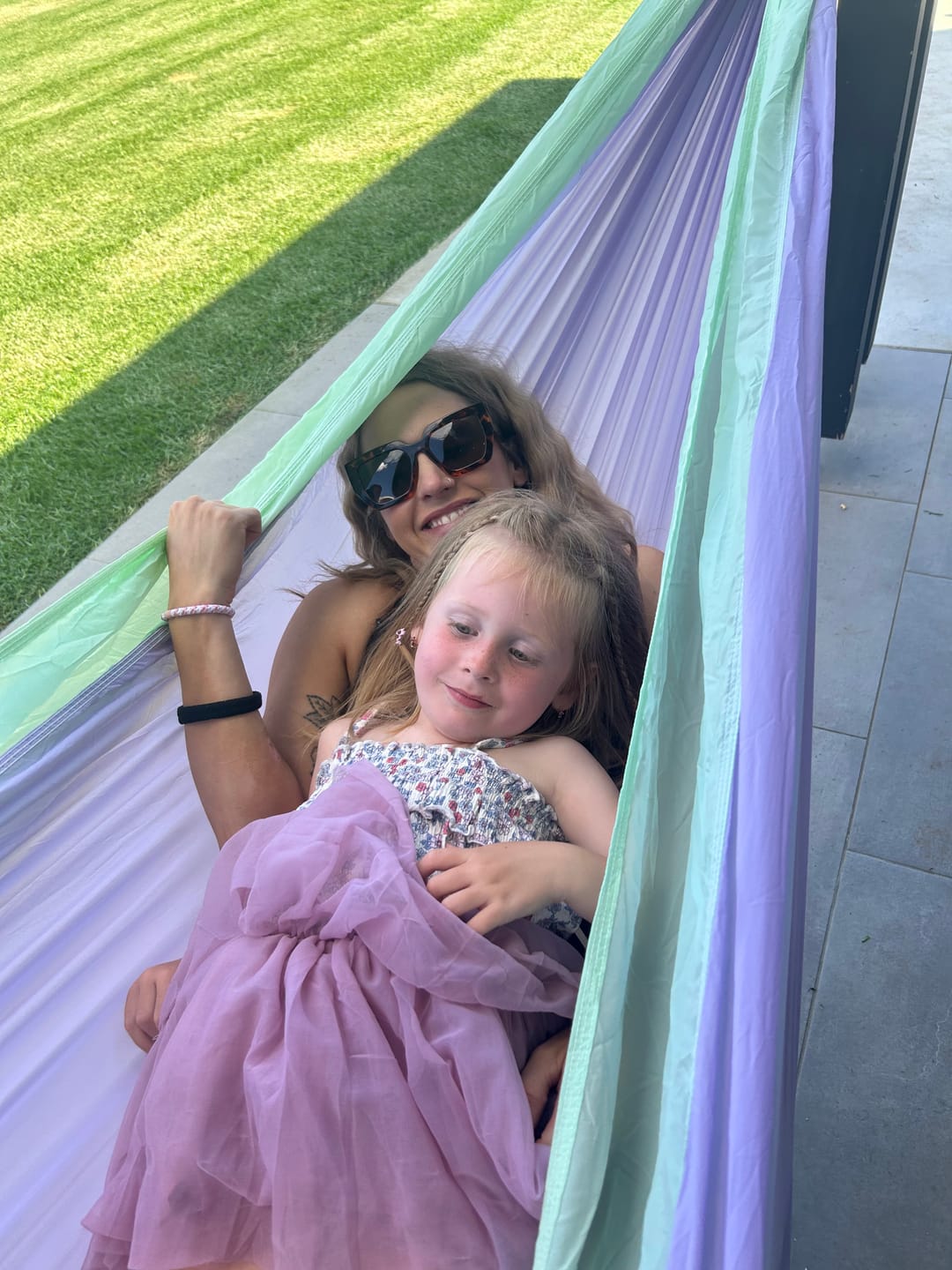 Customer photo review of Nomad Hammock with straps