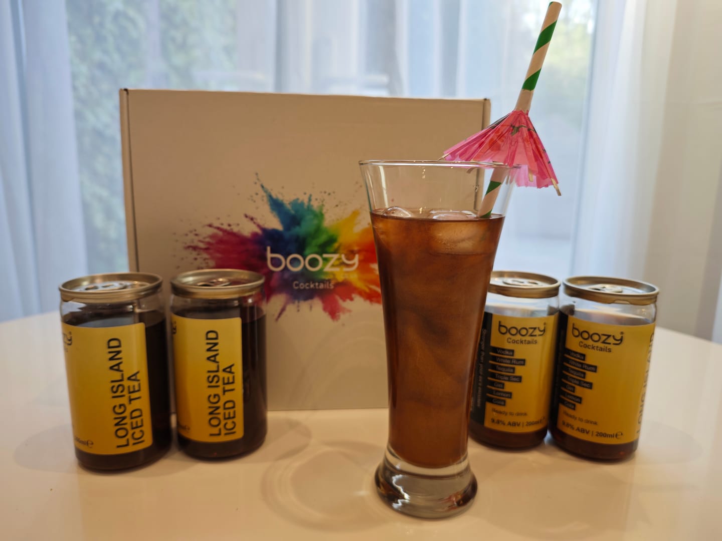 Customer photo review of Long Island Iced Tea | 9.8%VOL | Stronger than your ex’s excuses.
